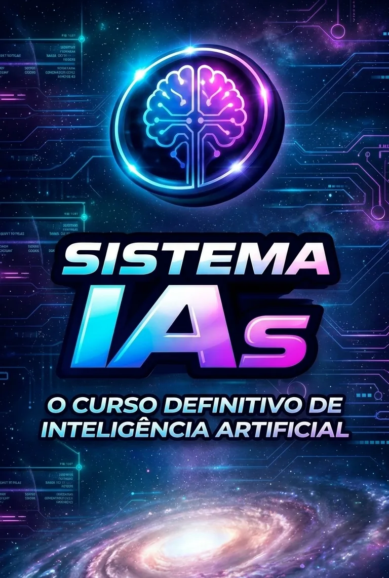 Criativo vertical de oferta Sistema IAs